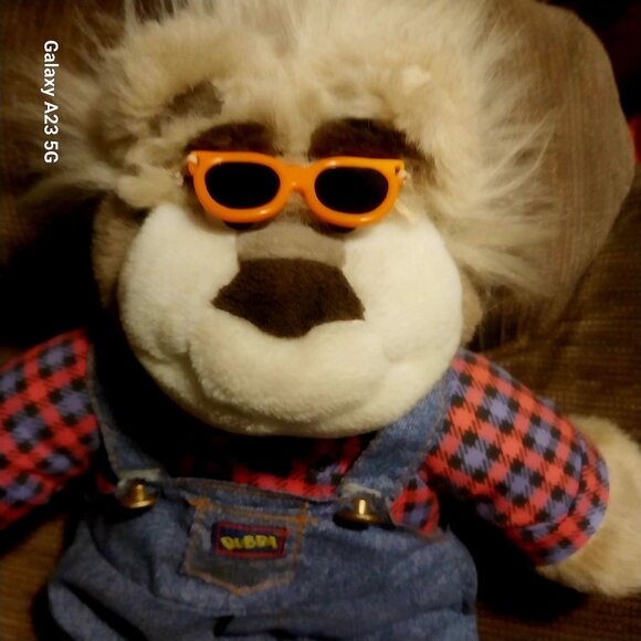 Vintage Bubba Plush Toy With Sunglasses & Plaid Shirt Talking Funny Classic - Picture 4 of 7